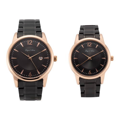 ساعت مچی ست زنانه مردانه لویجی دی آنا مدلLD2295